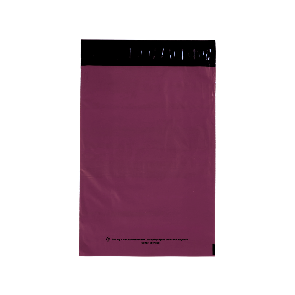 Burgundy Despatch Mailing Bags